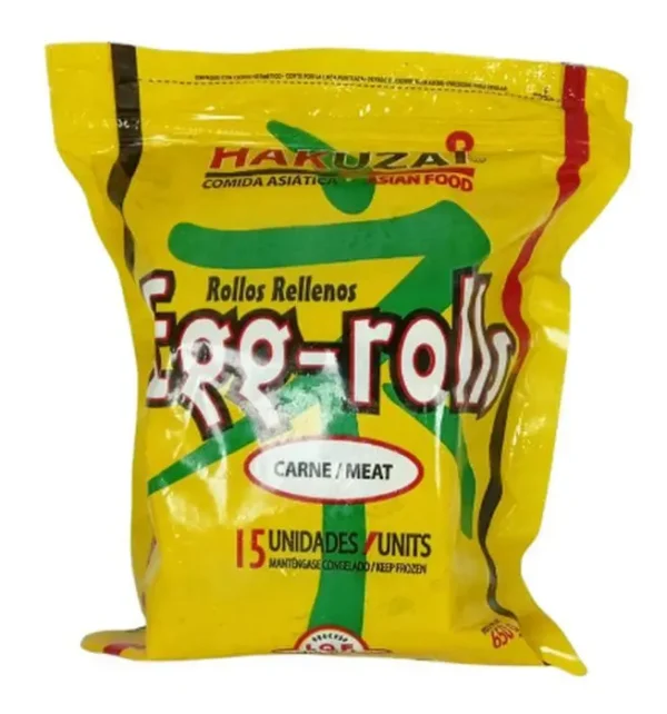 [11512-UND] EGG ROLLS HAKUZAI CARNE 650 G UND