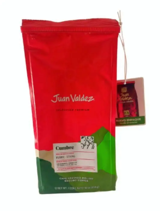 [8236-UND] CAFE JUAN VALDEZ CUMBRE FUERTE 454 GR UND