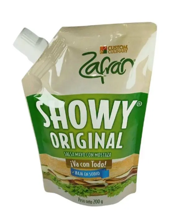 [6324-UND] SALSA SHOWY ZAFRAN ORIGINAL DP 200 GR UND