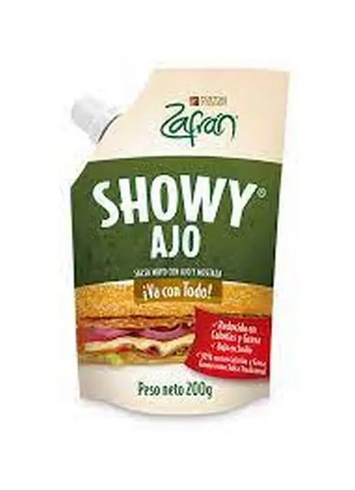 SALSA SHOWY AJO ZAFRAN DP 200 GR UND