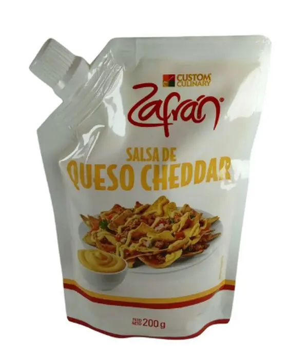 [7961-UND] SALSA DE QUESO CHEDDAR ZAFRA 200 GR UND