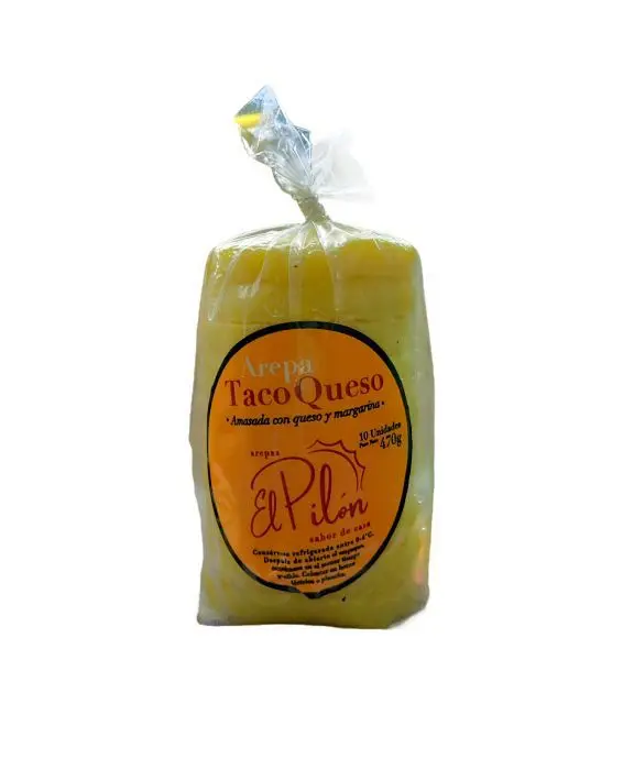 [12622-UND] AREPA EL PILON TACO QUESO 470 G UND