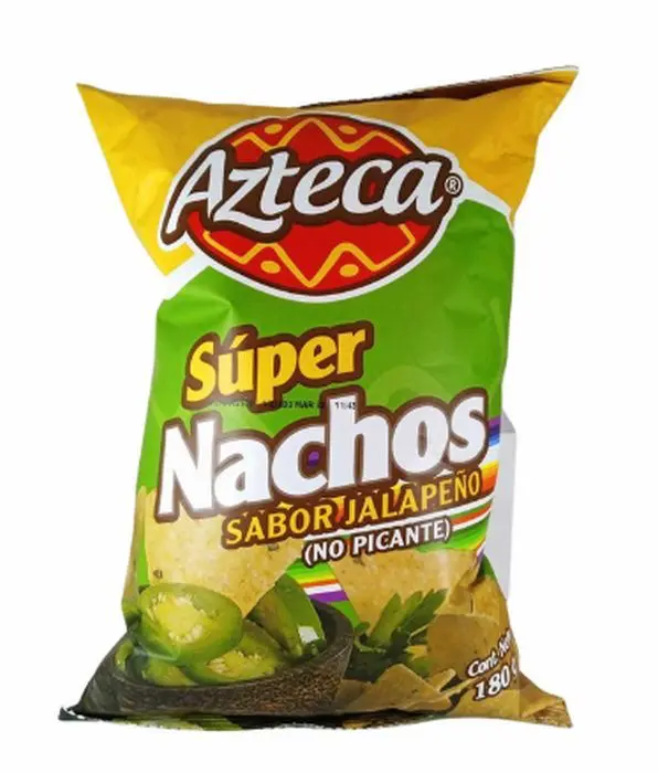 PASABO NACHOTES AZTECAS BBQ 180 GR UND
