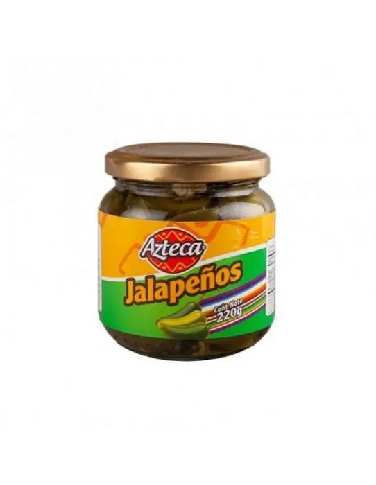 JALAPENOS KROSPY EN RODAJAS 220 GR UND