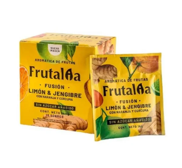 AROMATICA FRUTALIA LIMON JENJIBRE 140 G UND