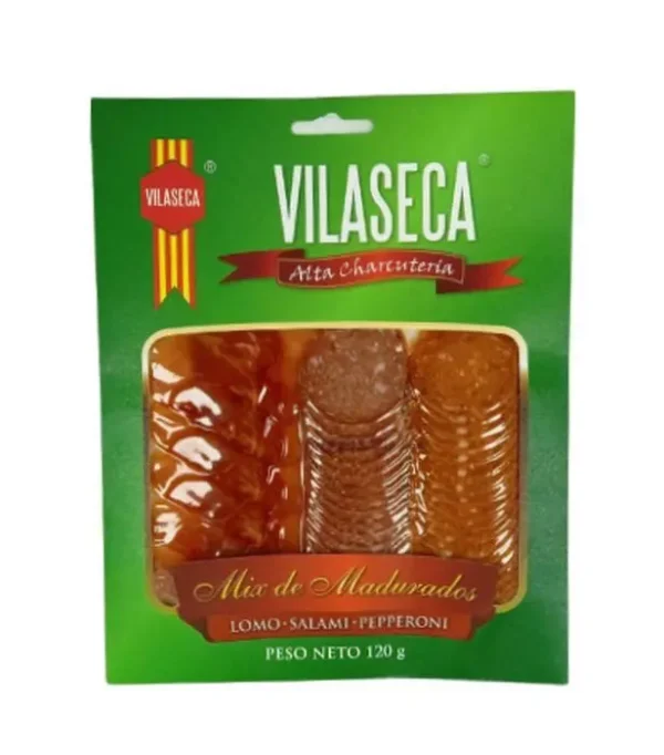 [6480-UND] JAMON MIX DE MADURADOS VILASECA 120 GR UND