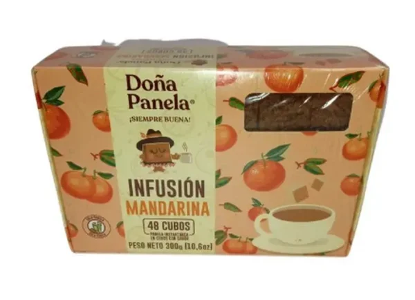 PANELA CUBO MANDARINA DONA PANELA 300 G UND