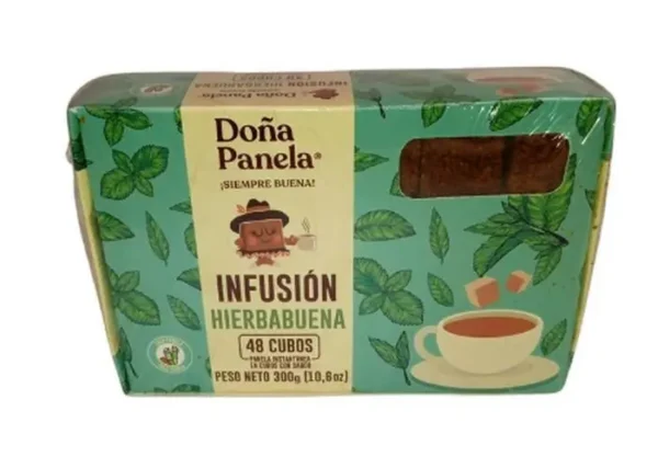 [10293-UND] PANELA CUBO HIERBABUENA DONA PANELA 300 UND