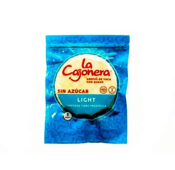 [10867-UND] AREPA DE YUCA LA CAJONERA QUES LIGHT 300 UND
