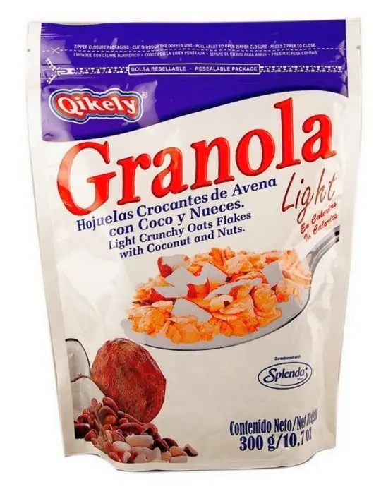 GRANOLA QIKELY LIGHT COCO 300 GR UND