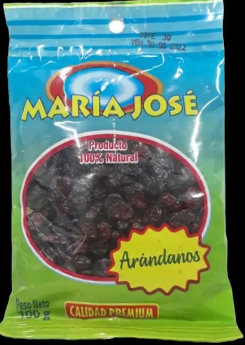 [6231-UND] ARANDANOS MARIA JOSE 100 GR UND