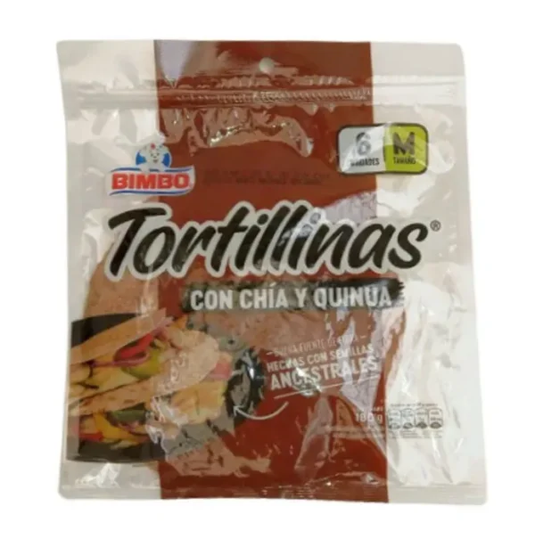 [12408-UND] TORTILLA BIMBO RAPIDITAS MEDITER M 240 G UND