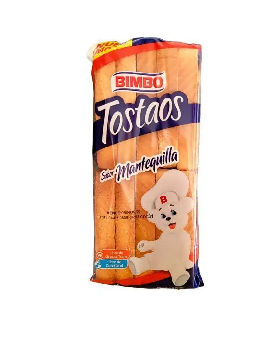[741-UND] TOSTADAS MANTEQUILLA BIMBO 150 G UND