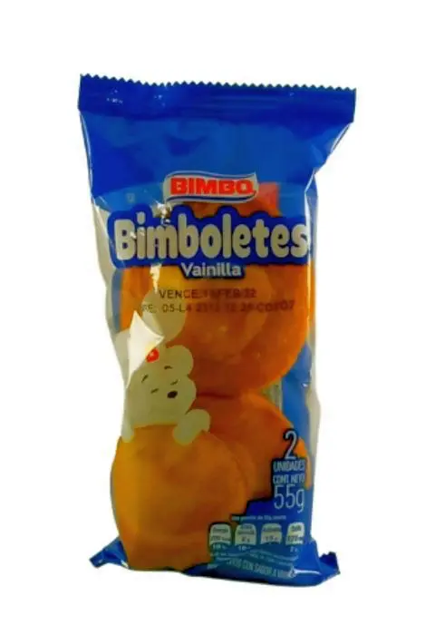 PONQUE BIMBOLETES BIMBO VAINILLA 55 G UND