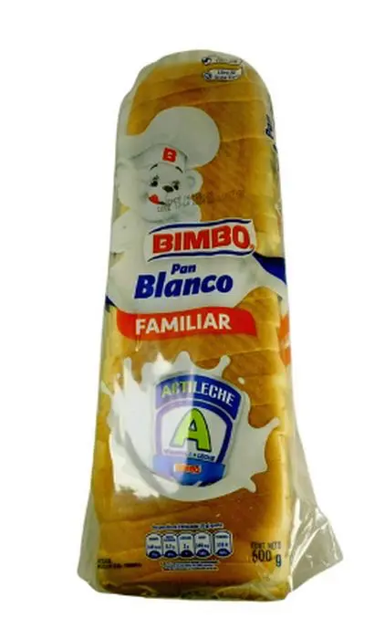 [737-UND] PAN TAJADO BIMBO BLANCO 600 G UND