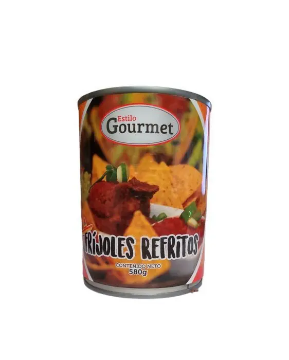FRIJOLES REFRITOS GOURMET 580 G UND