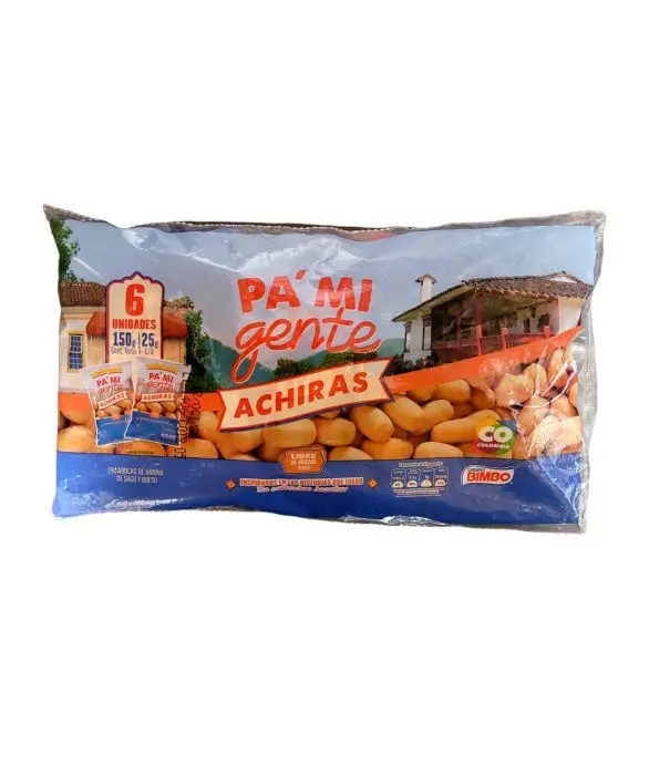 [10060-UND] ACHIRAS BIMBO 6 UN 25 G UND
