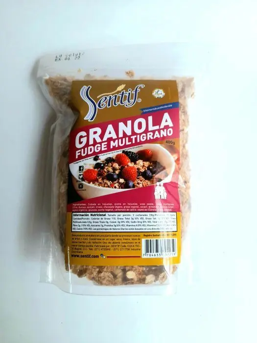 [3223-UND] GRANOLA GLUTENCO FORTIFICADA 400 GR UND