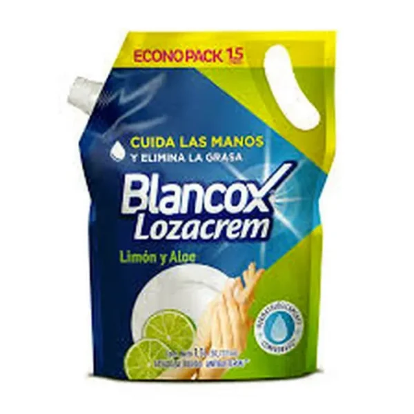 [10049-UND] LAVALOZA LIQ LIMON ALOE BLANCOX 1500 ML UND
