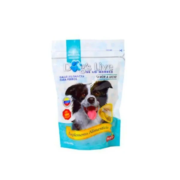 [10681-UND] ALIMEN PE GALLETAS LECHE DOGS LIVE 200 G UND