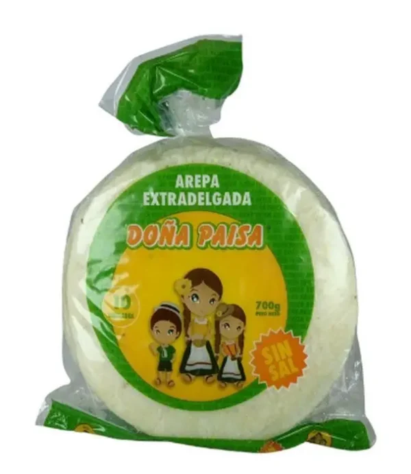 [3476-UND] AREPA EXTRADELGADA DONA PAISA 10 7 UND