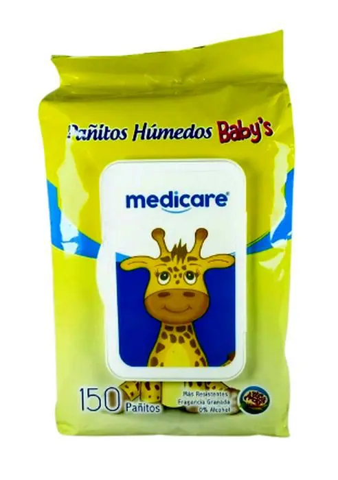 [9162-UND] PANITOS HUMEDOS BABYS MEDICARE 150 U UND