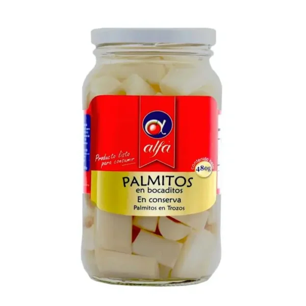 [445-UND] PALMITOS ALFA EN BOCADITOS 480 GR UND