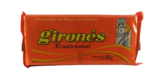 [202-UND] CHOCOLATE GIRONES TRADIC 500 GR UND