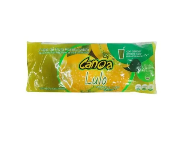 [9657-UND] PULPA DE FRUTA LULO CON AZUC CANOA 230 G UND