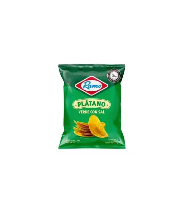 [10581-UND] PASABO PLATANO VERDE CON SAL PISAOS 135G UND