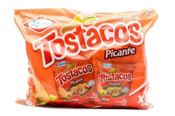 [6436-12U] TOSTACOS PICANTE RAMO 38 GR 12 UND