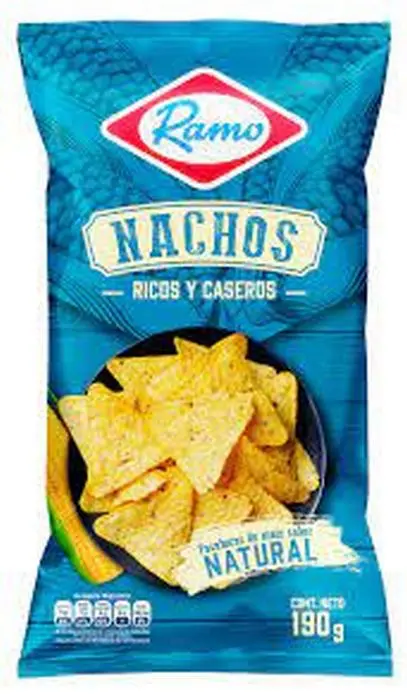 PASABO NACHOS NATURAL RAMO 190 G UND