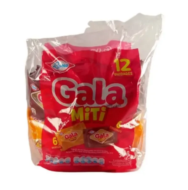 [12596-UND] PONQUE GALA RAMO MITI CHOCO VAIN 32G 12U UND