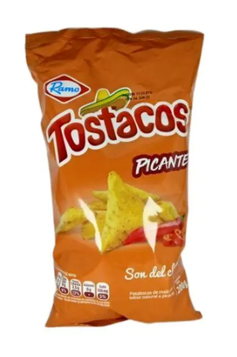 PASABO TOSTACOS PICANTE 240 G UND