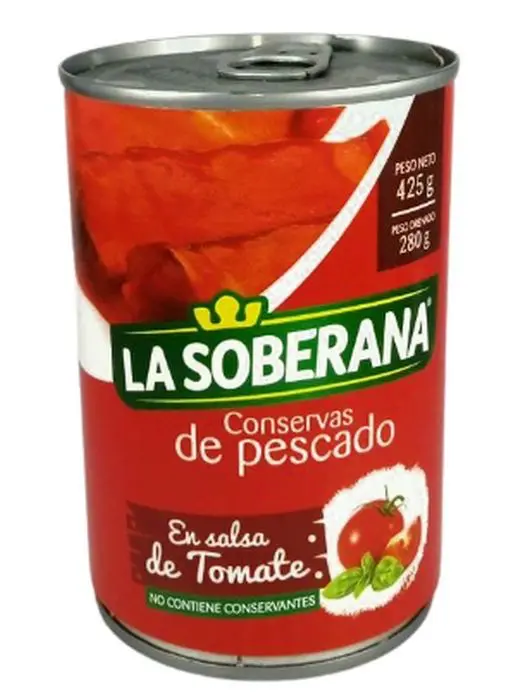 [6377-UND] SARDINA LA SOBERANA CILINDRICA 425 GR UND