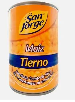 [12525-UND] MAIZ TIERNO SAN JORGE 600 G UND
