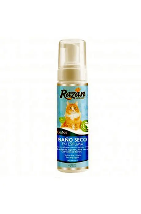 [10171-UND] BANO SECO EN ESPUMA PERROS RAZAN 200 ML UND