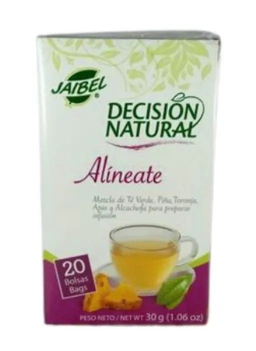 [10289-UND] TE VERDE APIO PINA TORONJA JAIBEL 30 G UND