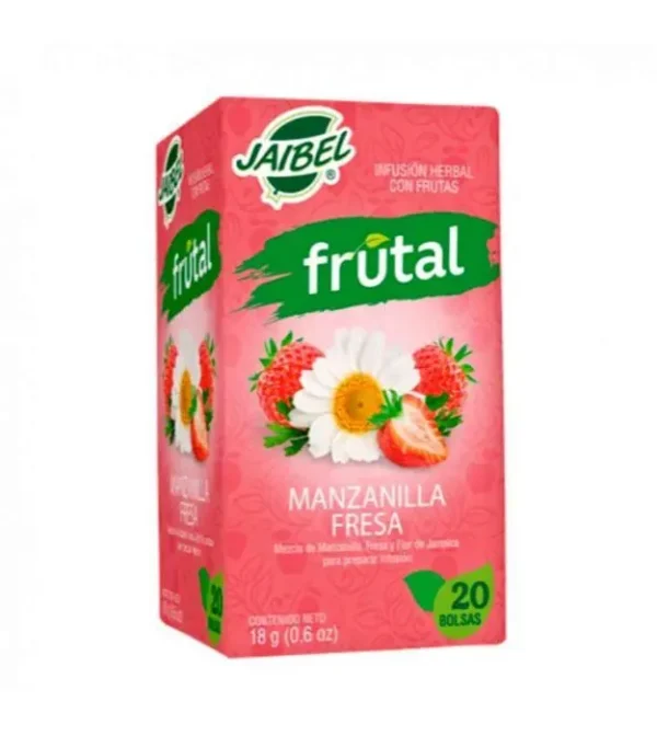 [10288-UND] INFUSION MANZANILLA FRESA JAIBEL 18 G UND