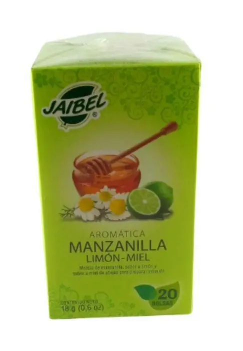 [6641-UND] AROMATICA MANZANILLA LIMON MIEL JAIBEL UND