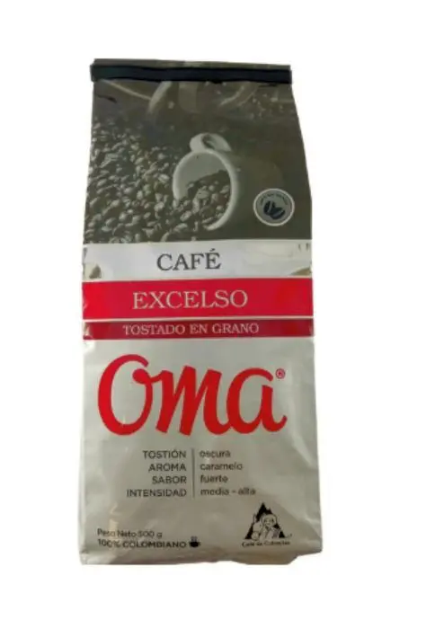 [174-UND] CAFE OMA EXCELSO GRANO 500 GR UND