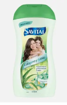 [12897-UND] SHAMPOO SAVITAL COLAGENO Y SABILA 510 ML UND