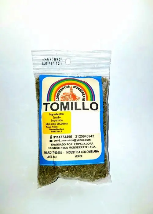 CONDI TOMILLO MONSERRATE 20 GR UND