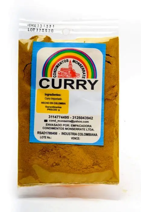 [4178-UND] CONDI CURRY MONSERRATE 20 GR UND