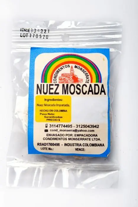 [2117-UND] CONDI NUEZ MOSCADA MONSERRATE 20 GR UND