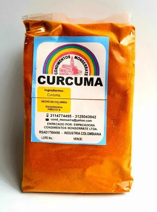 [4112-UND] CURCUMA MONSERRATE 500 GR UND