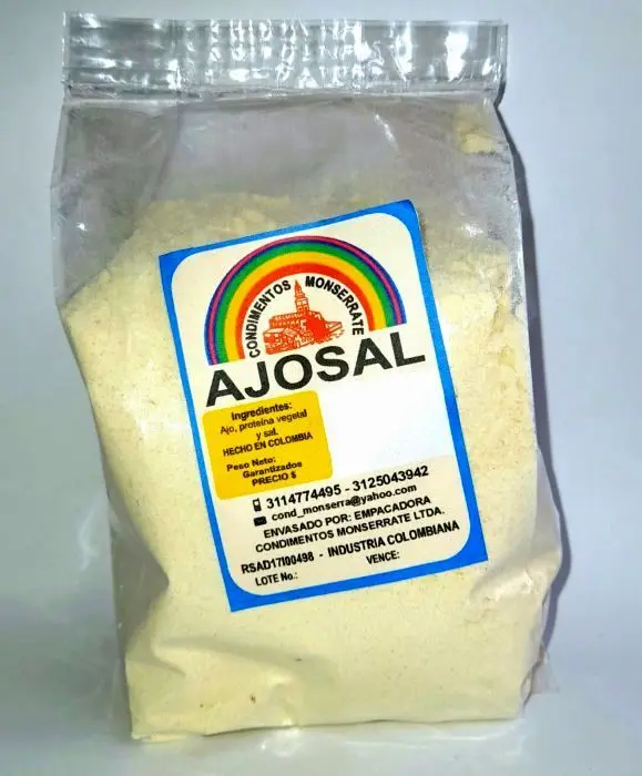 CONDI AJO SAL MONSERRATE 500 GR UND