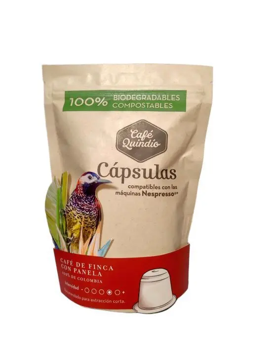 CAFE CAPSULA PANELA QUINDIO 10 U 55 G UND