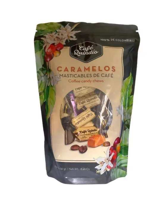 [12598-UND] CARAMELOS DE CAFE QUINDIO 4G 60 U UND