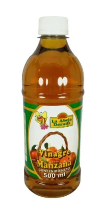[4456-UND] VINAGRE MANZANA ABEJA DORADA 600 ML UND